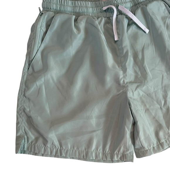 Mason Article Premium Essentials Shorts Mint Green W/ Zip Pockets Mesh Lined M - Picture 5 of 17